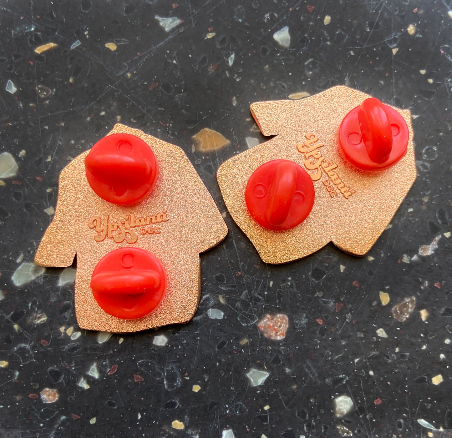 Stitch 'n Witch Enamel Lapel Pin- Updated Version