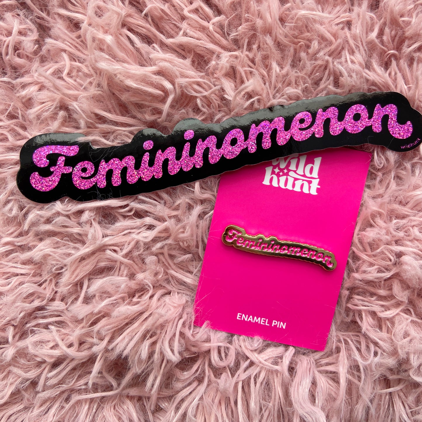 Femininomenon Vinyl Glitter Sticker