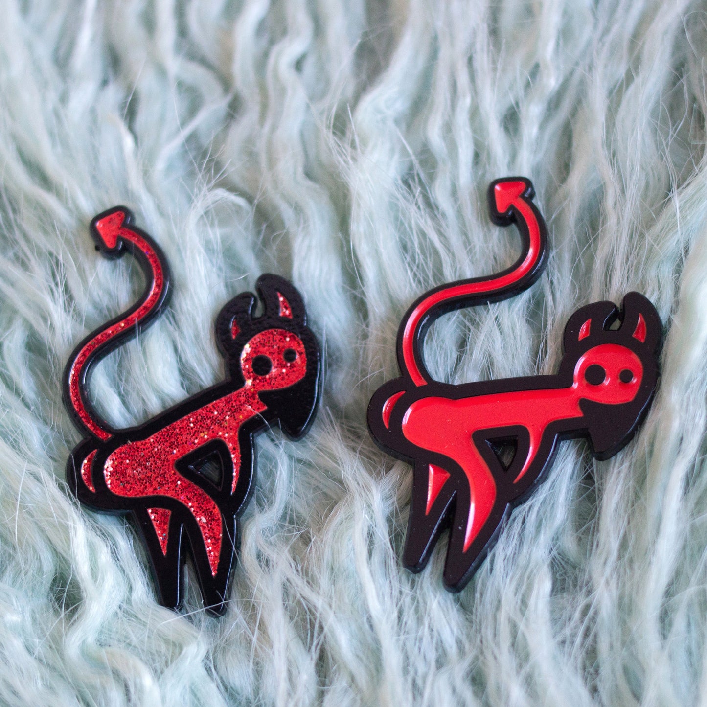 Wild Hell Collection - Twerk Devil Enamel Pin (Limited Edition)