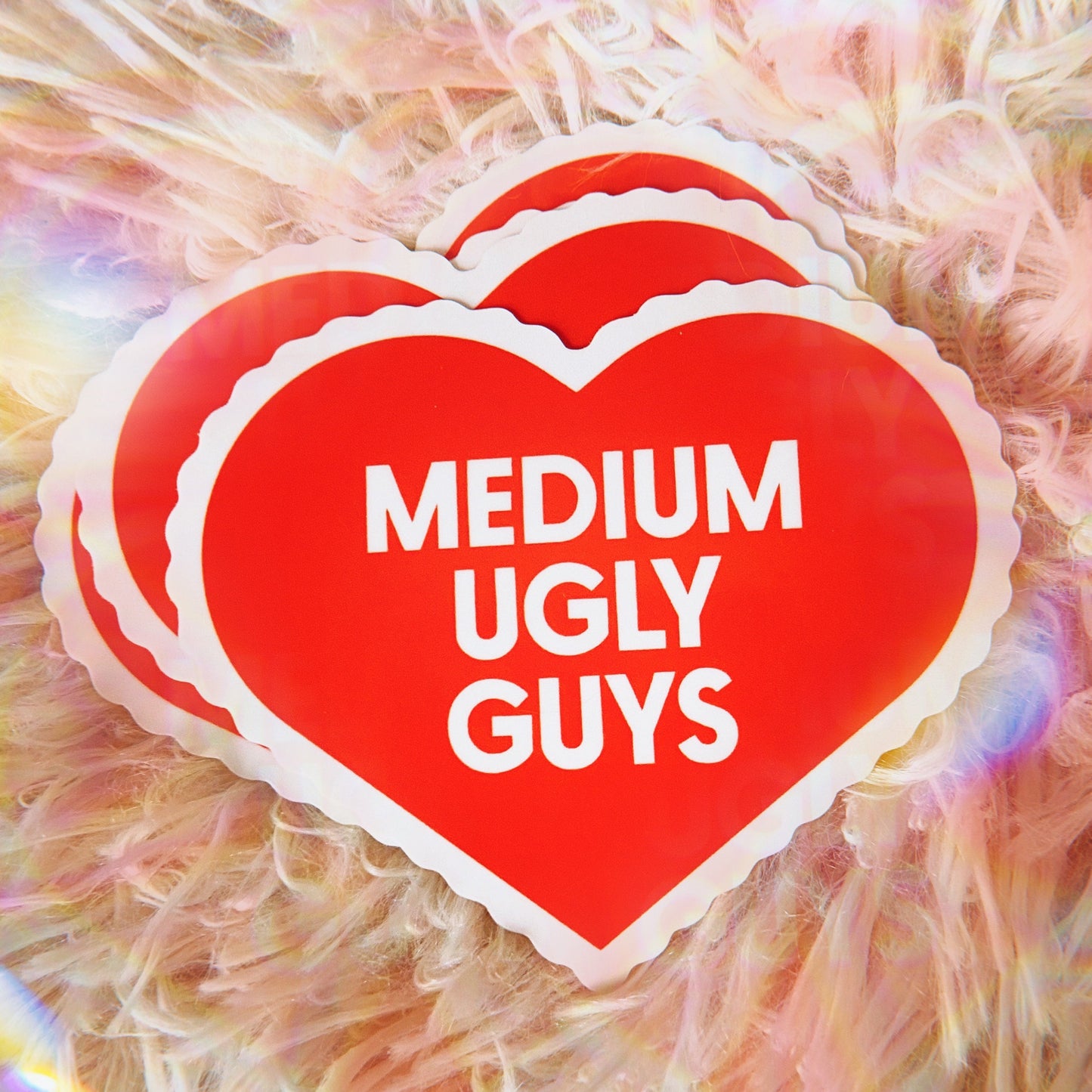 Medium Ugly Guys Sticker