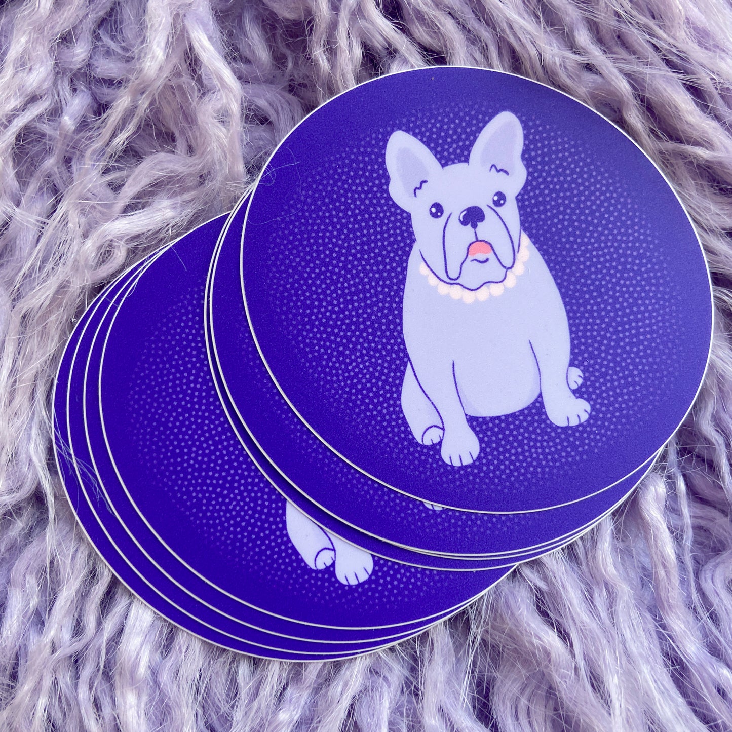 Bulldog Vinyl Sticker