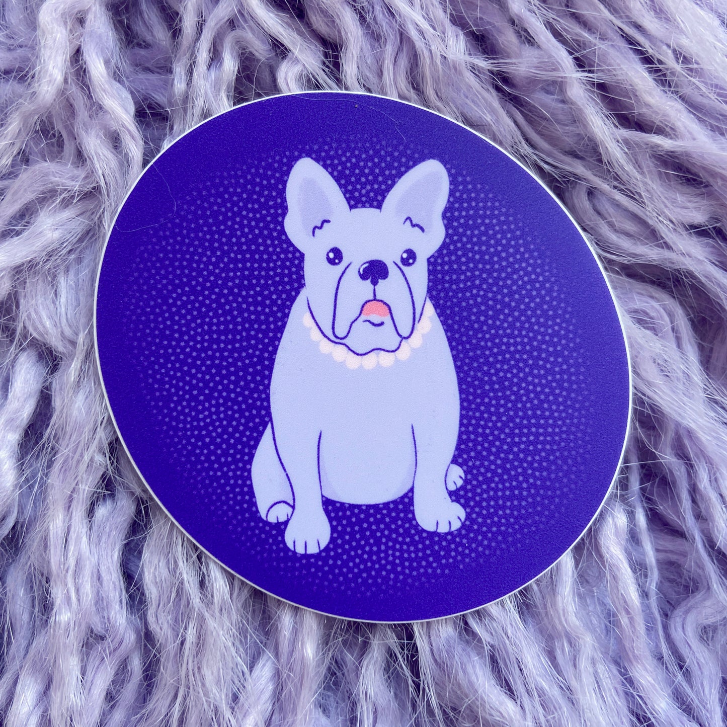 Bulldog Vinyl Sticker