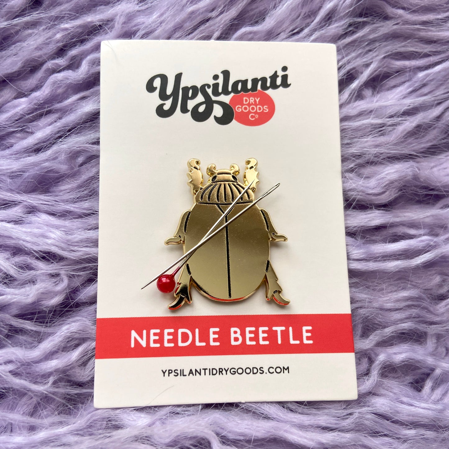 Needle Beetle Magnetic Needleminder - Slightly Flawed Plating