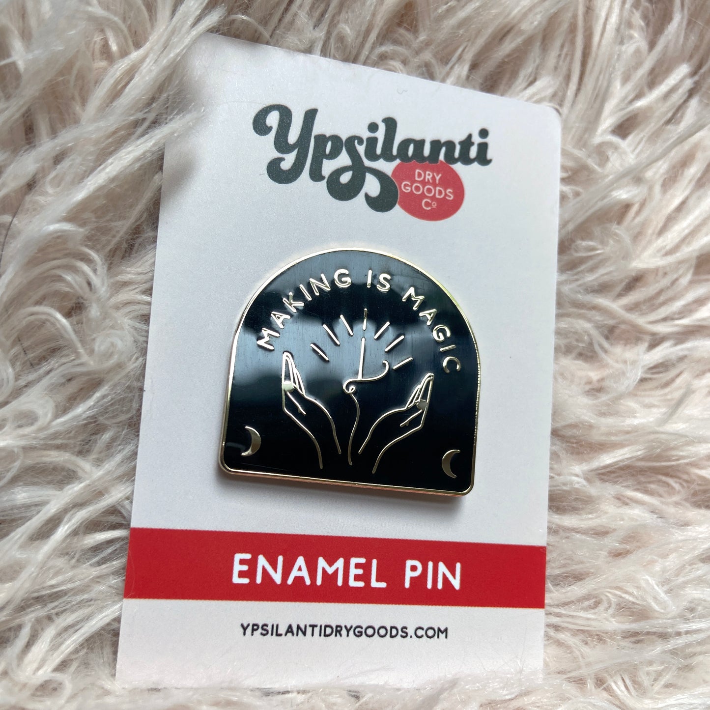 Making is Magic Enamel Pin - New Style