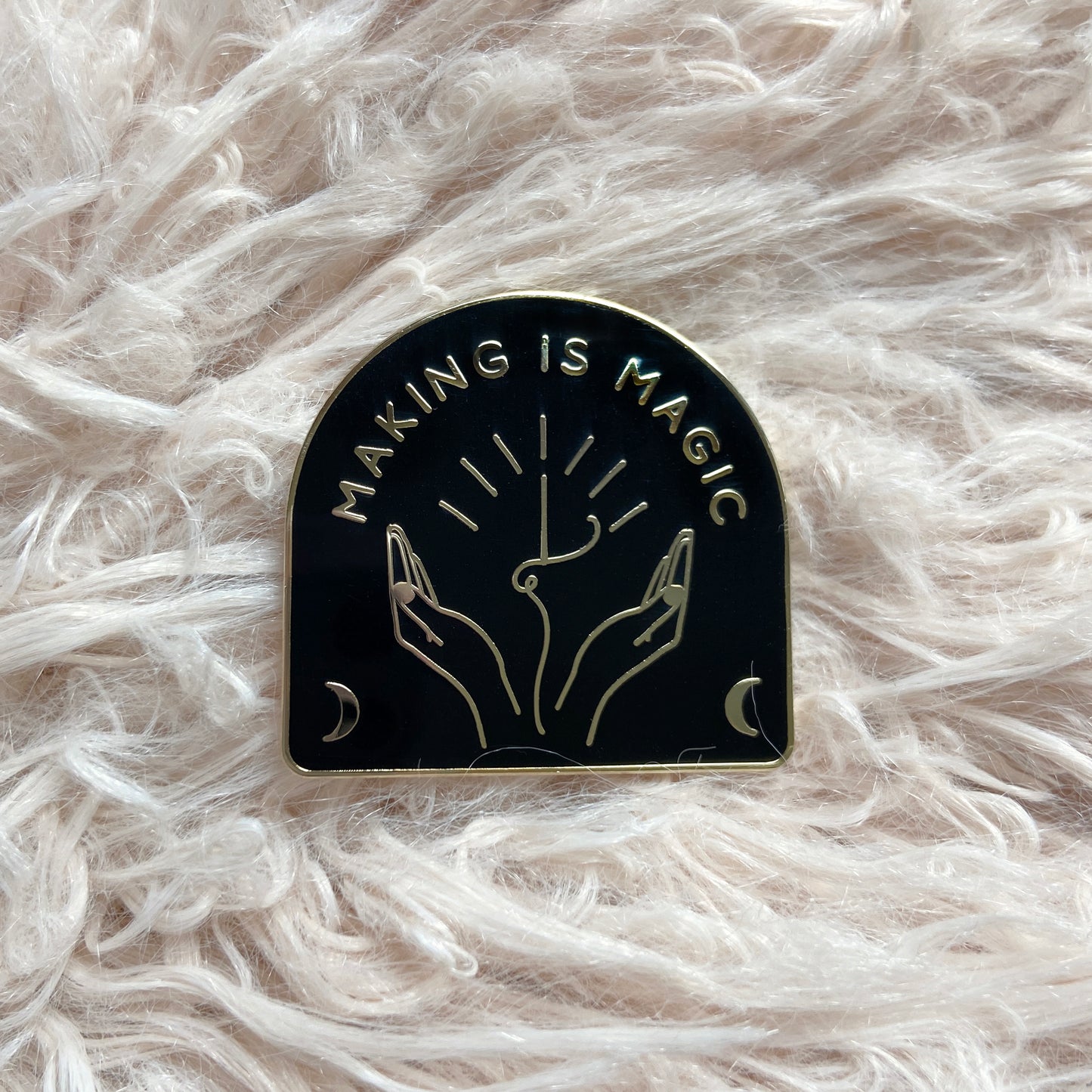 Making is Magic Enamel Pin - New Style