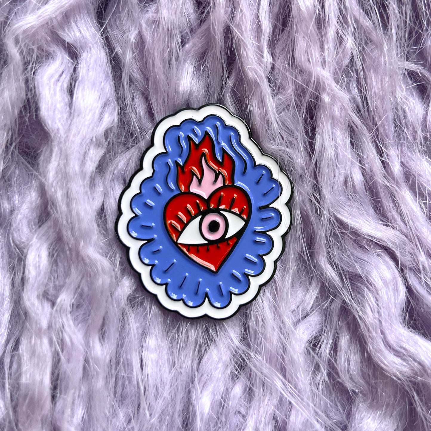 Burnin' Love Enamel Pin