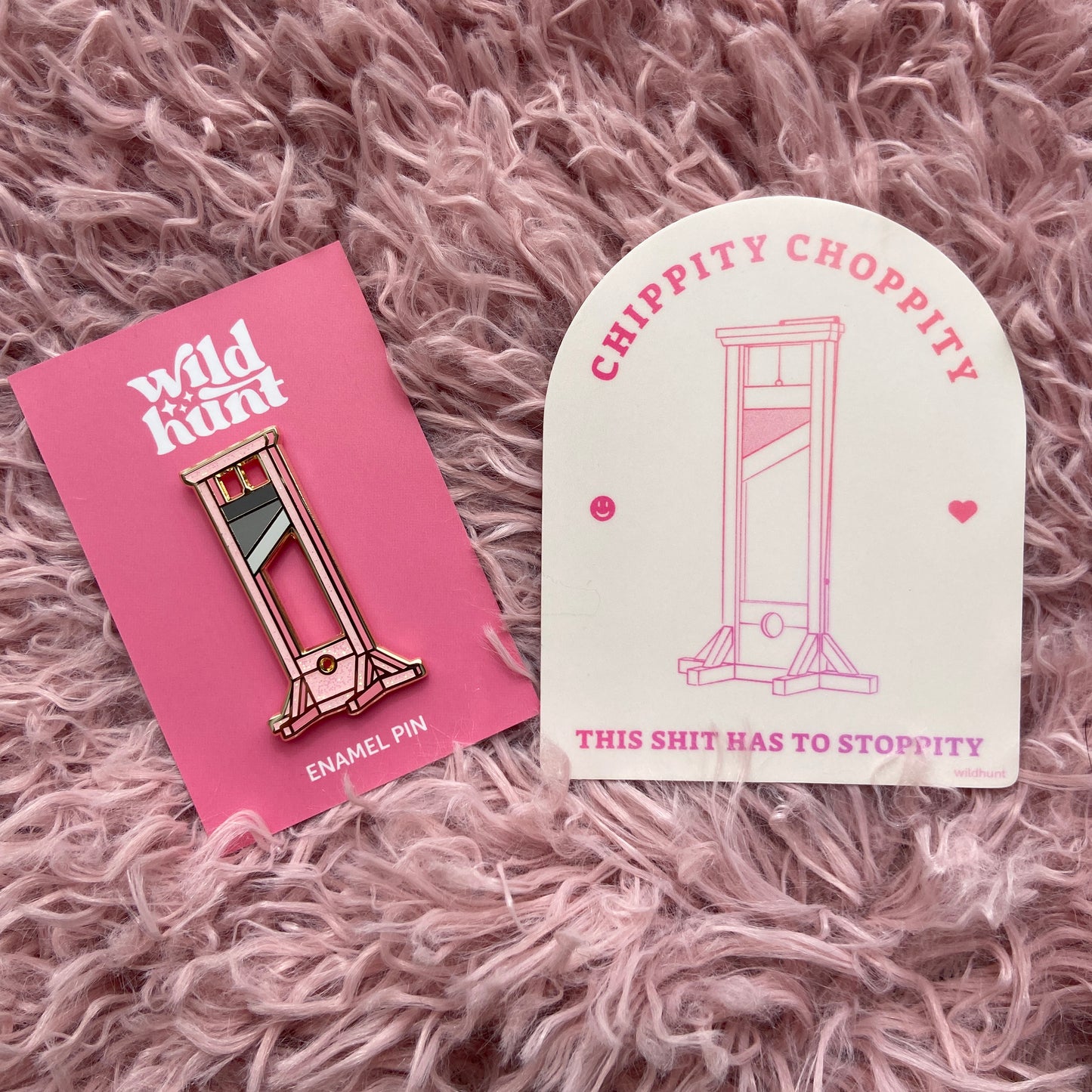 Chippity Choppity Guillotine Sticker