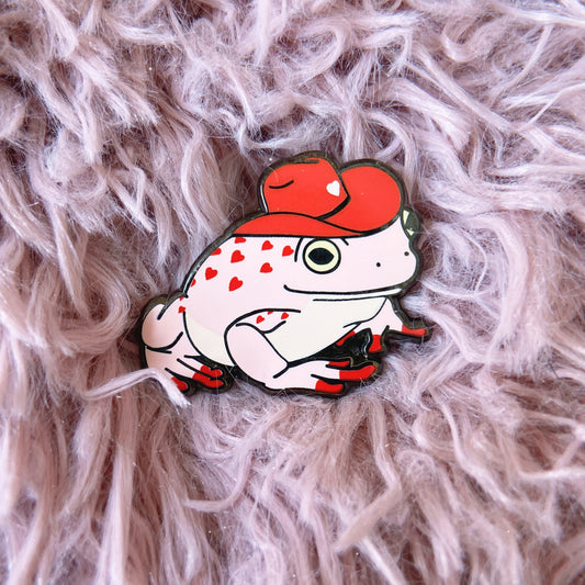 Cowgirl Frog: Lovecore Edition Enamel Pin
