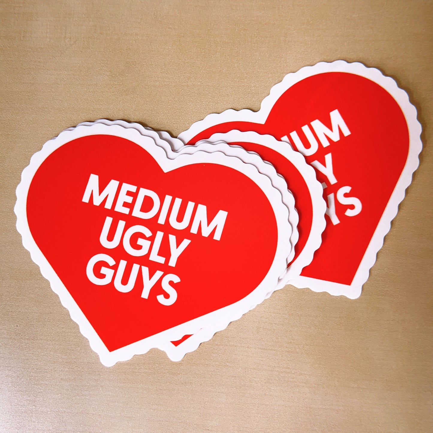 Medium Ugly Guys Sticker